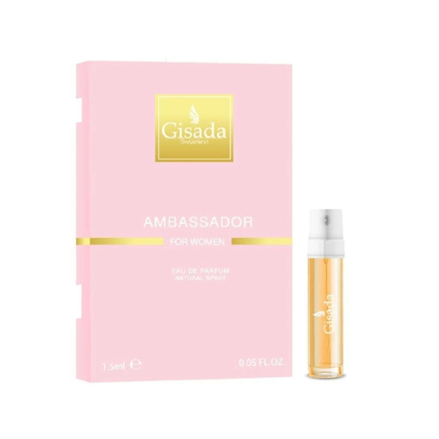 Gisada Ambassador Women Eau de Parfum carton and packaging