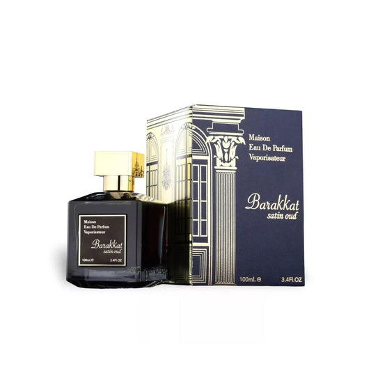 Fragrance World Barakkat Satin Oud Eau de Parfum for Unisex