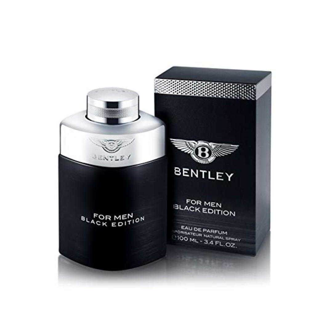 Bentley Black Edition Eau de Parfum perfume bottle