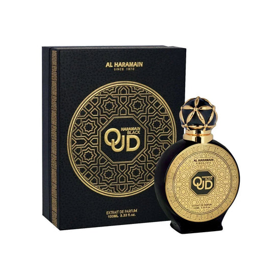 Al Haramain Black Oud Extrait de Parfum perfume bottle