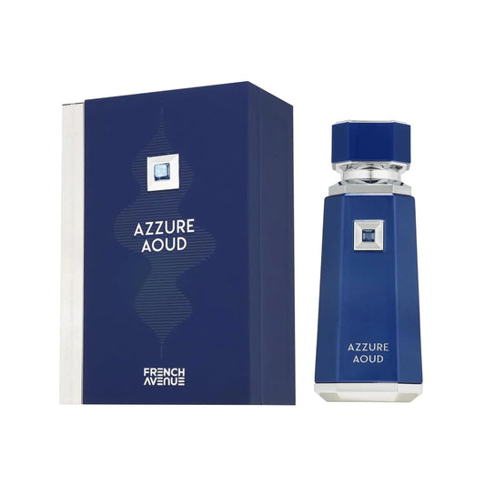 French Avenue Azzure Aoud Eau de Parfum perfume bottle