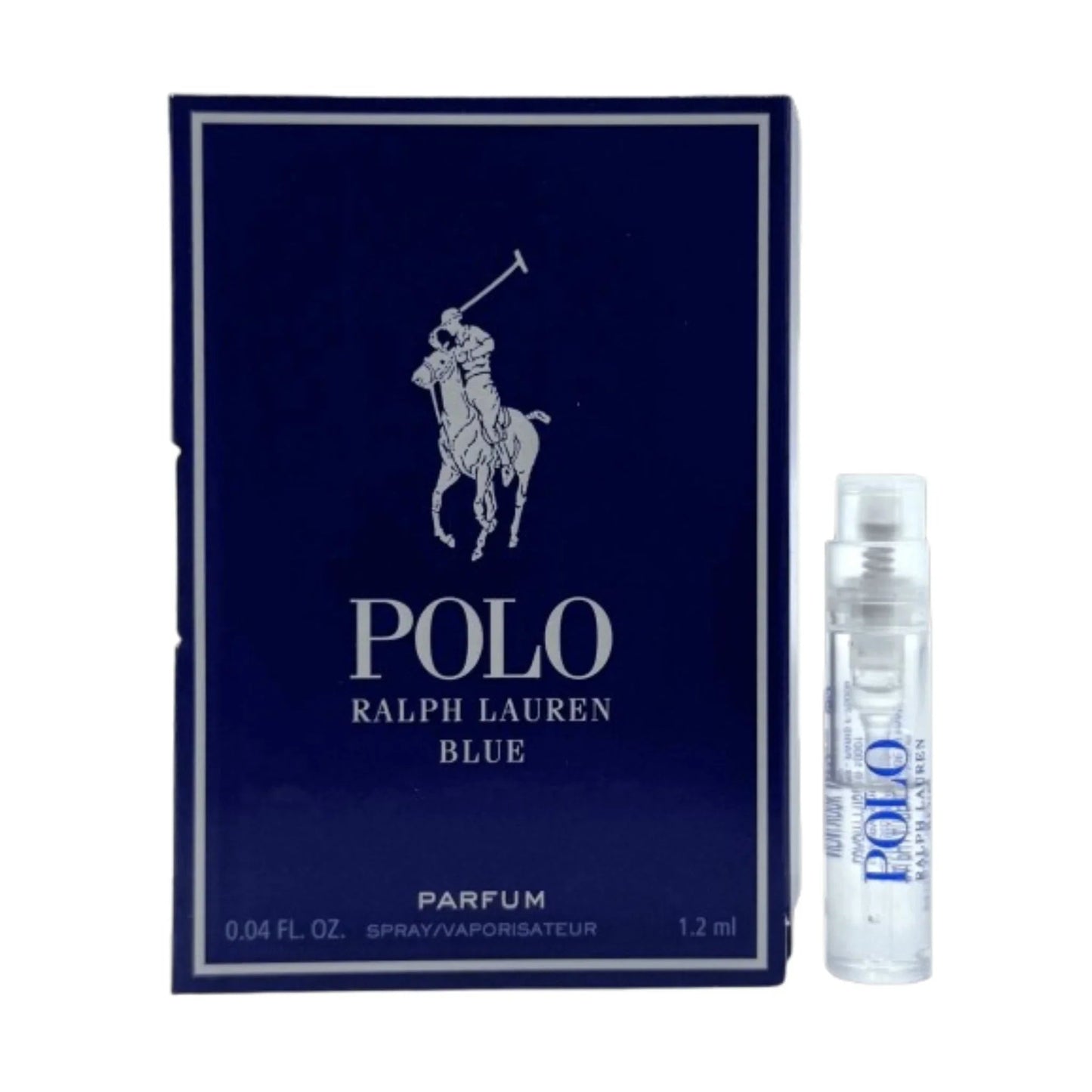 Ralph Lauren Polo Blue Parfum bottle and box