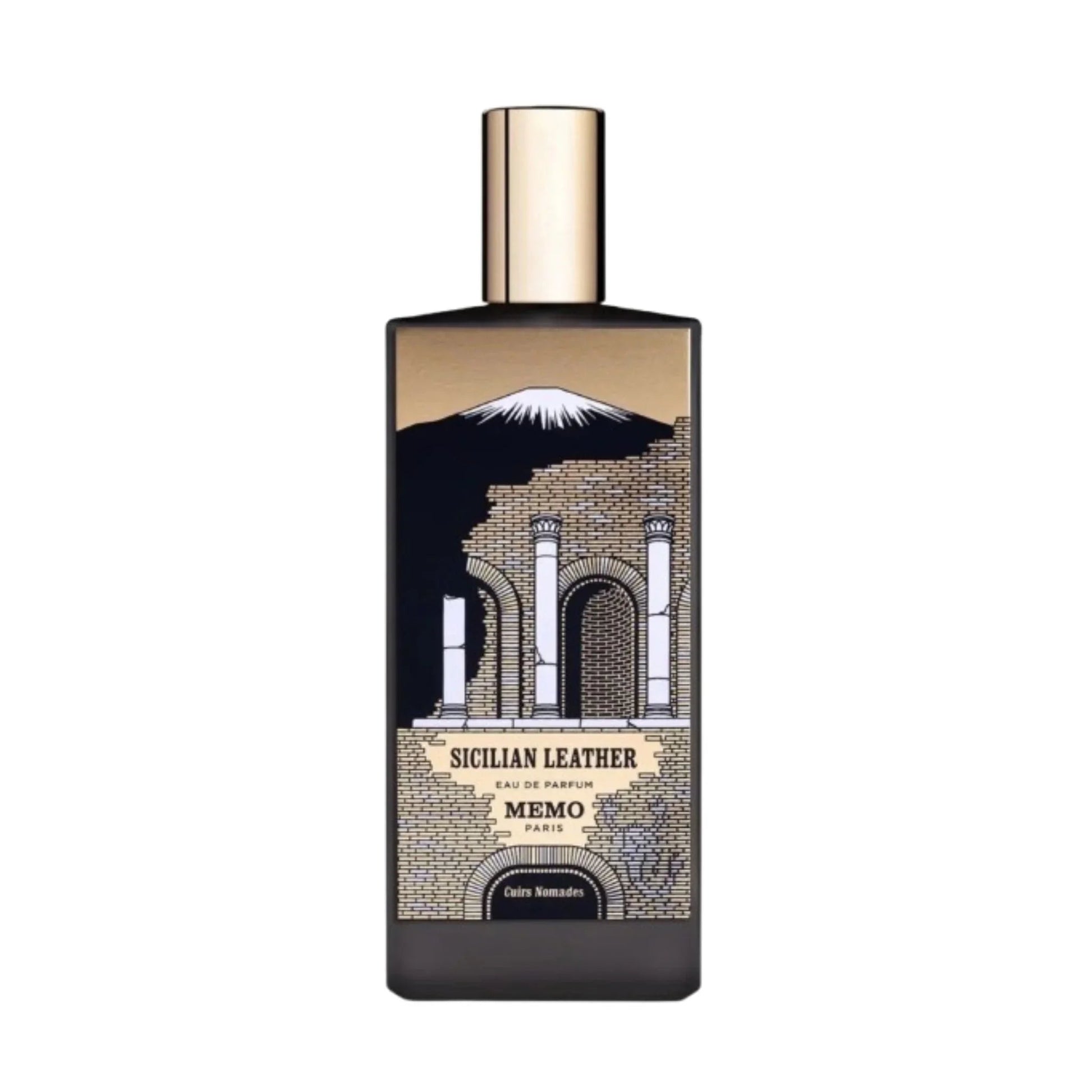 Memo Paris Sicilian Leather Cuir Nomades Eau de Parfum bottle and box