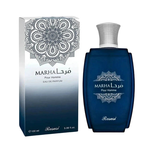 Rasasi Marha Pour Homme Eau de Parfum perfume bottle