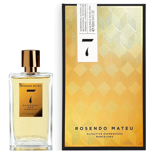 Rosendo Mateu No 7 Patchouli Oud Vanilla Eau de Parfum perfume bottle