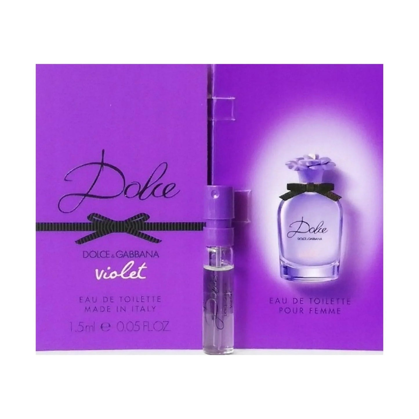 Dolce & Gabbana Dolce Violet Eau de Toilette bottle close-up detail