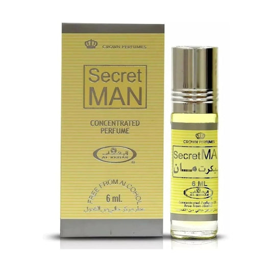 Al Rehab Secret Man Perfume Oil perfume bottle