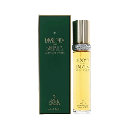Elizabeth Taylor Diamonds & Emeralds Eau de Toilette perfume bottle