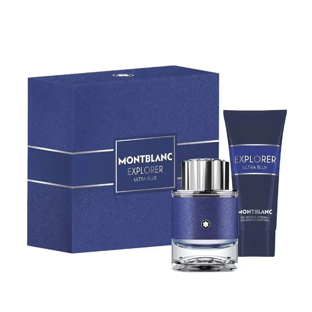 Montblanc Explorer Ultra Blue Eau de Parfum side view