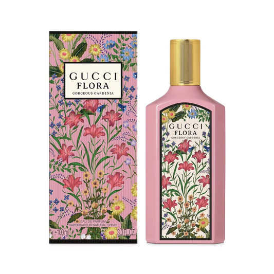 Gucci Flora Gorgeous Gardenia Eau de Parfum perfume bottle