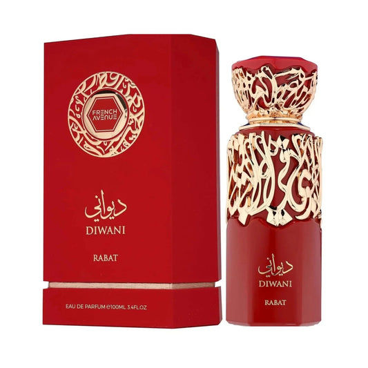 French Avenue Diwani Rabat Eau de Parfum perfume bottle