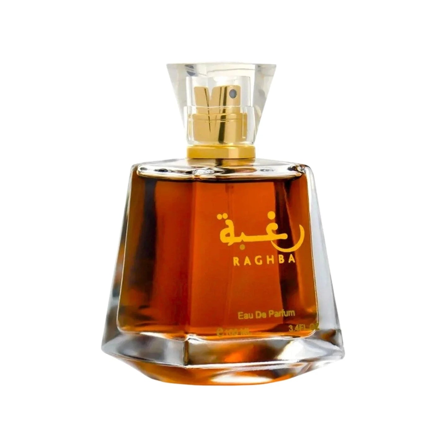 Lattafa Raghba Eau de Parfum bottle and box