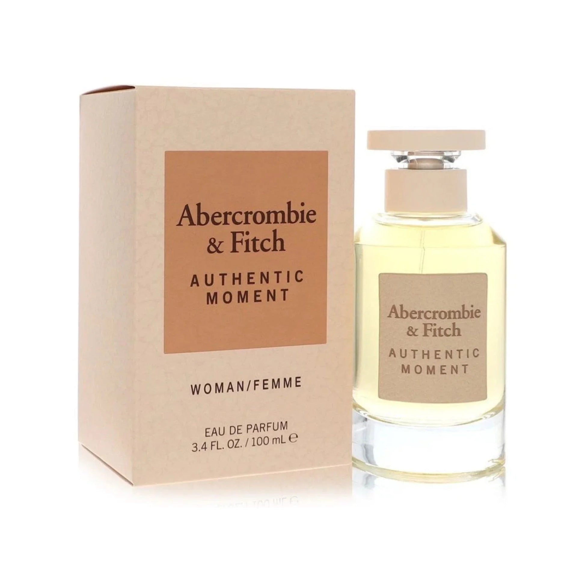 Abercrombie & Fitch Authentic Moment Eau de Parfum perfume bottle