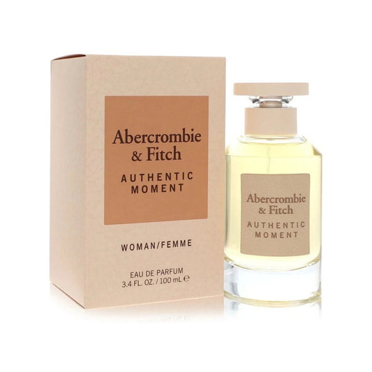 Abercrombie & Fitch Authentic Moment Eau de Parfum perfume bottle