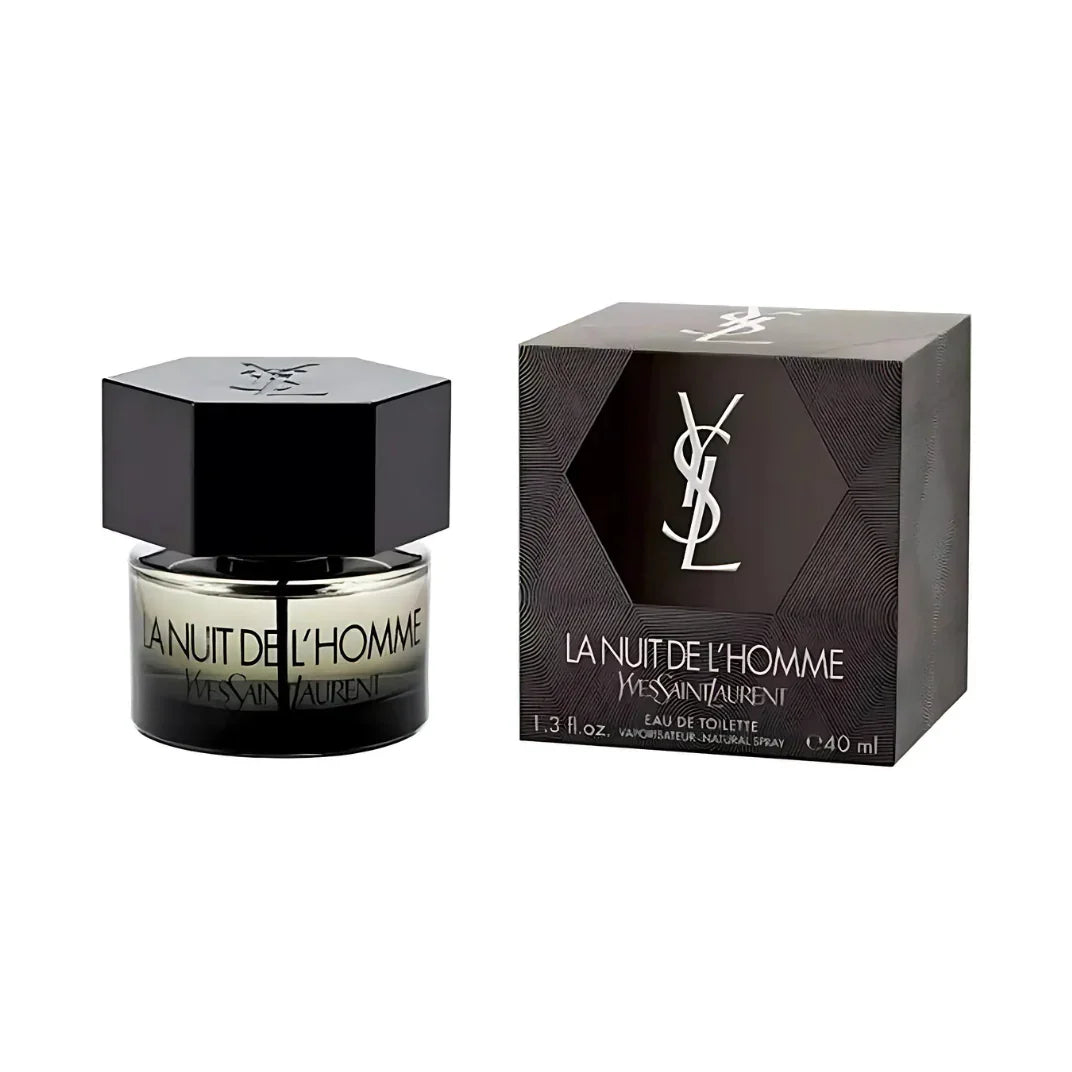 Yves Saint Laurent La Nuit De L'Homme Eau de Toilette label detail