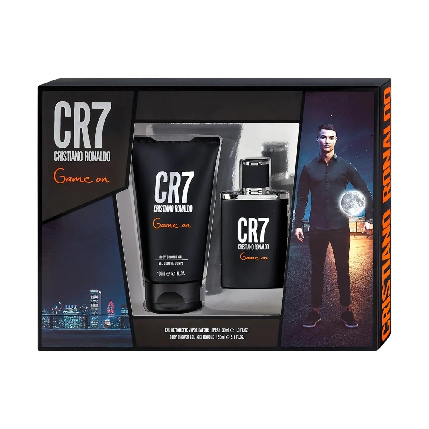 Cristiano Ronaldo CR7 Game On Eau de Toilette label detail