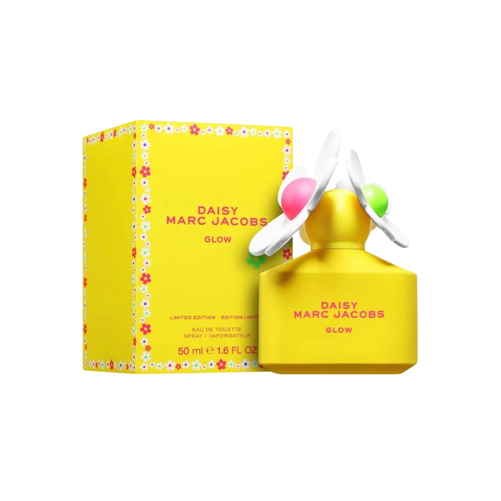 Marc Jacobs Daisy Glow Eau de Toilette perfume bottle
