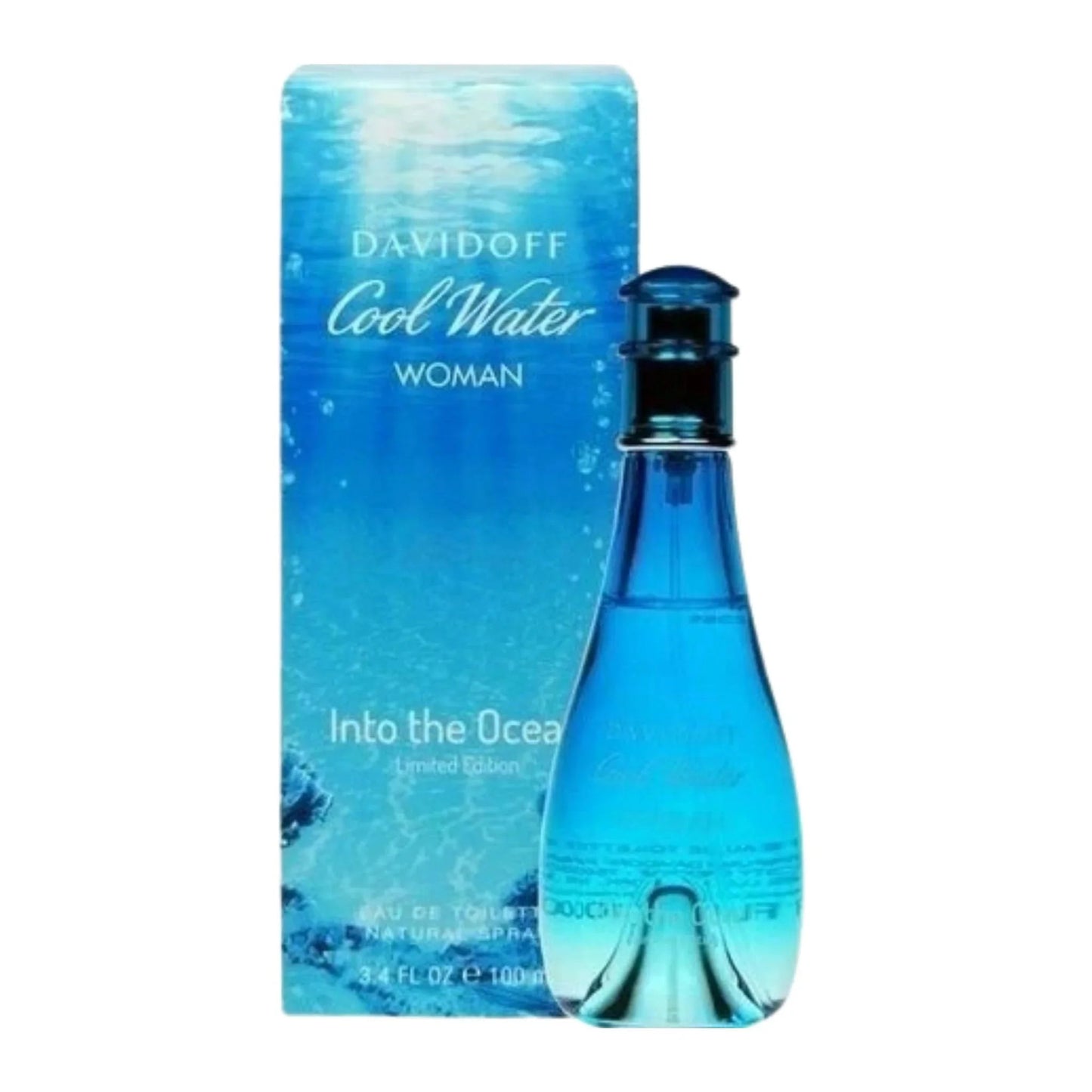 Davidoff Cool Water Into The Ocean Eau de Toilette perfume bottle