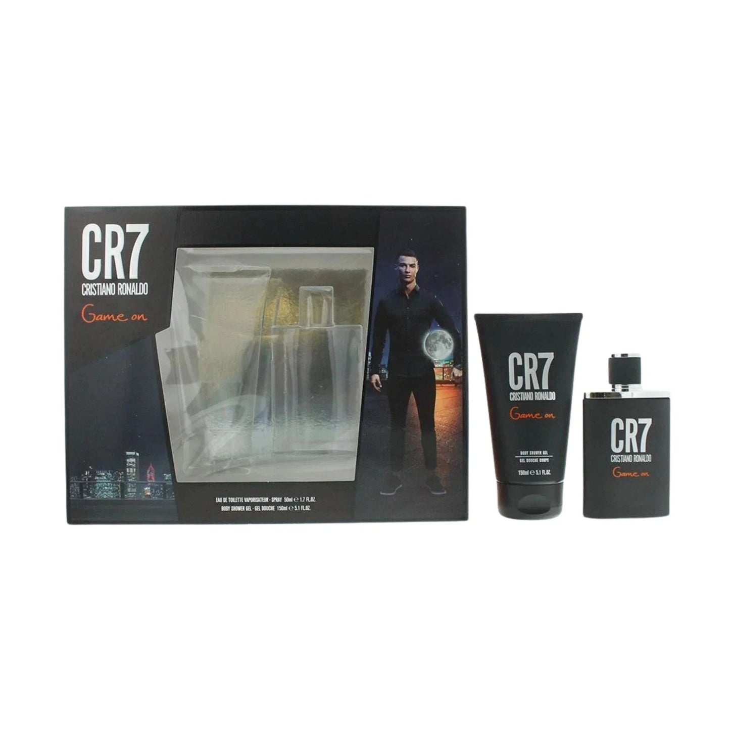 Cristiano Ronaldo CR7 Game On Eau de Toilette carton and packaging