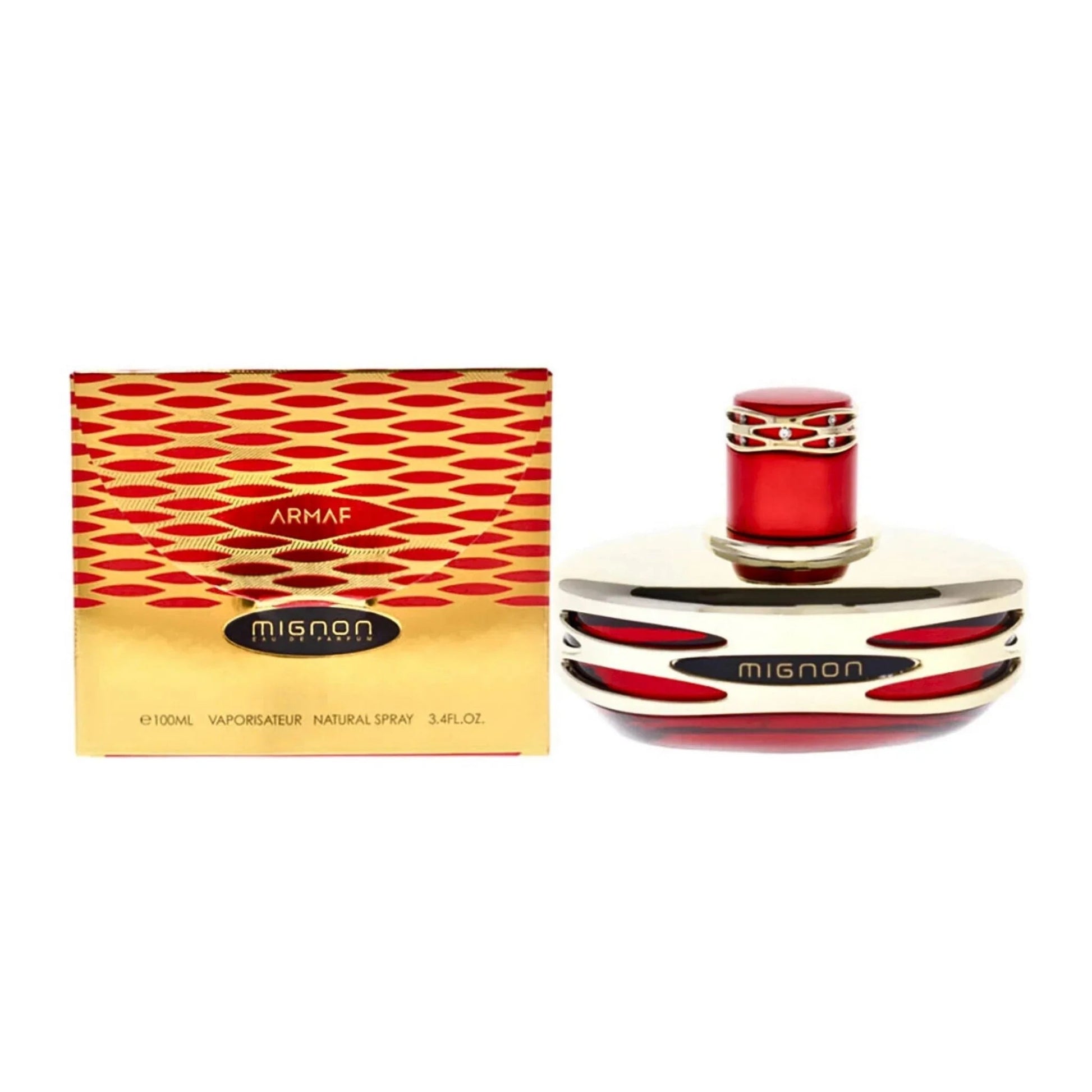 Armaf Mignon Red Eau de Parfum packaging box
