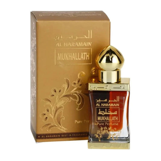 Al Haramain Mukhallath Perfume Oil perfume bottle