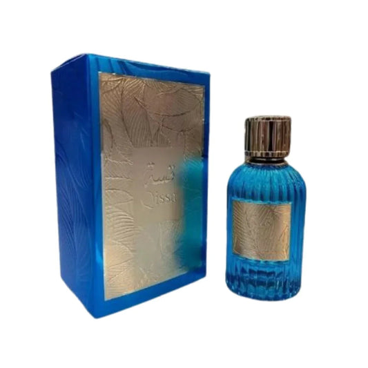Paris Corner Qissa Blue Eau de Parfum perfume bottle
