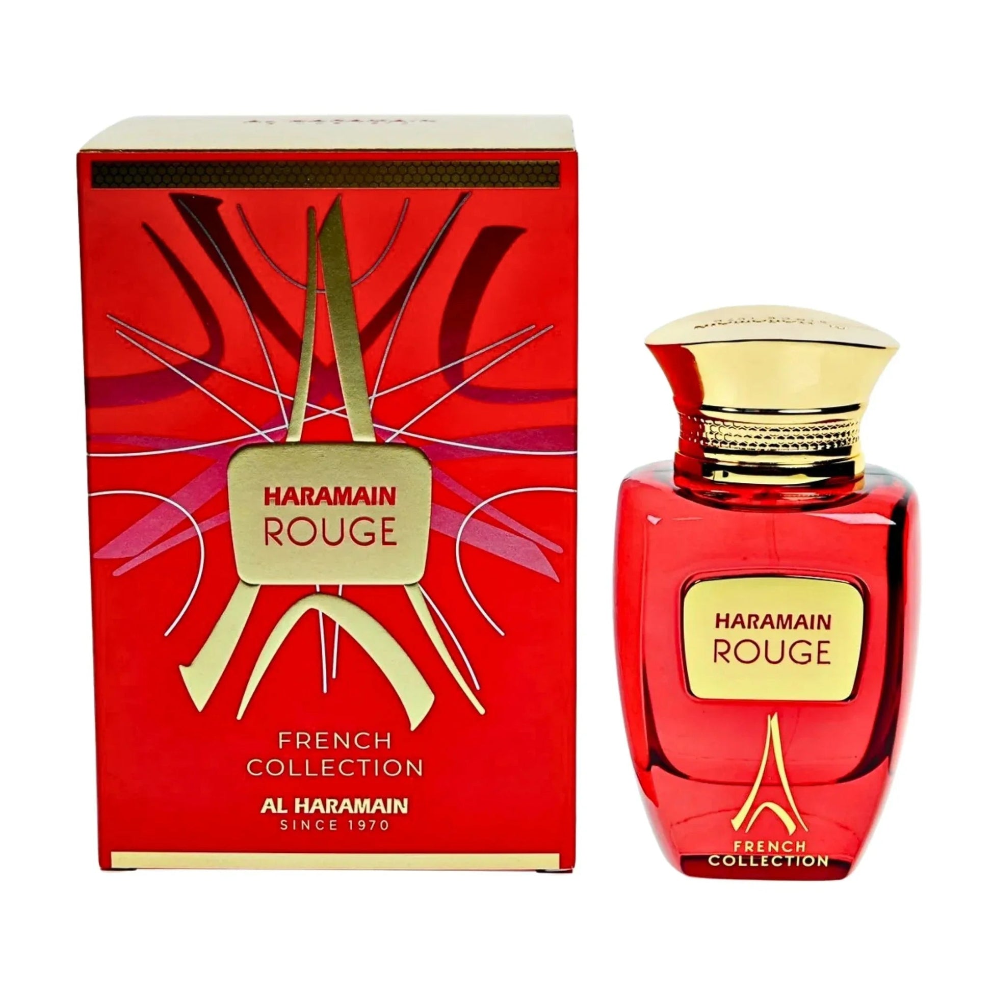 Al Haramain Rouge French Collection Eau de Parfum perfume bottle