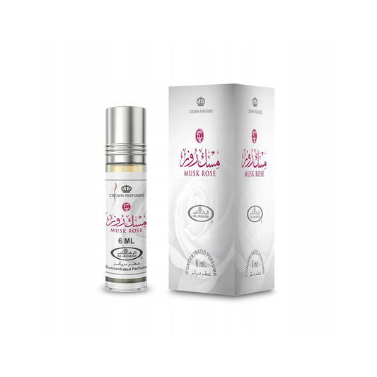 Al Rehab Musk Rose Perfume Oil perfume bottle
