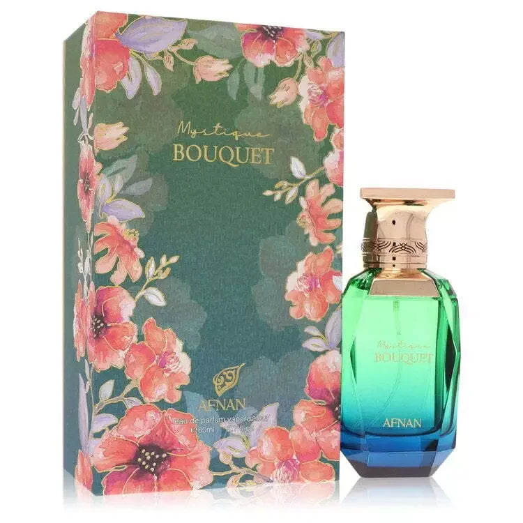 Afnan Mystique Bouquet Eau de Parfum packaging box