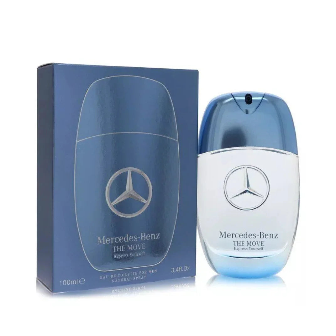 Mercedes Benz The Move Express Yourself Eau de Toilette perfume bottle