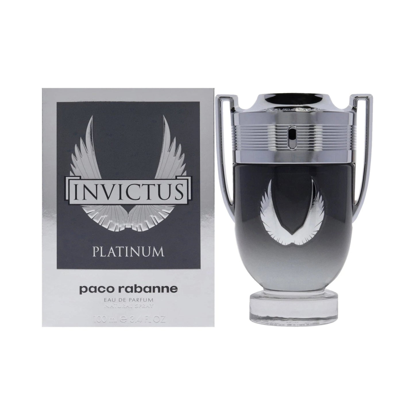 Rabanne Invictus Platinum Eau de Parfum perfume bottle
