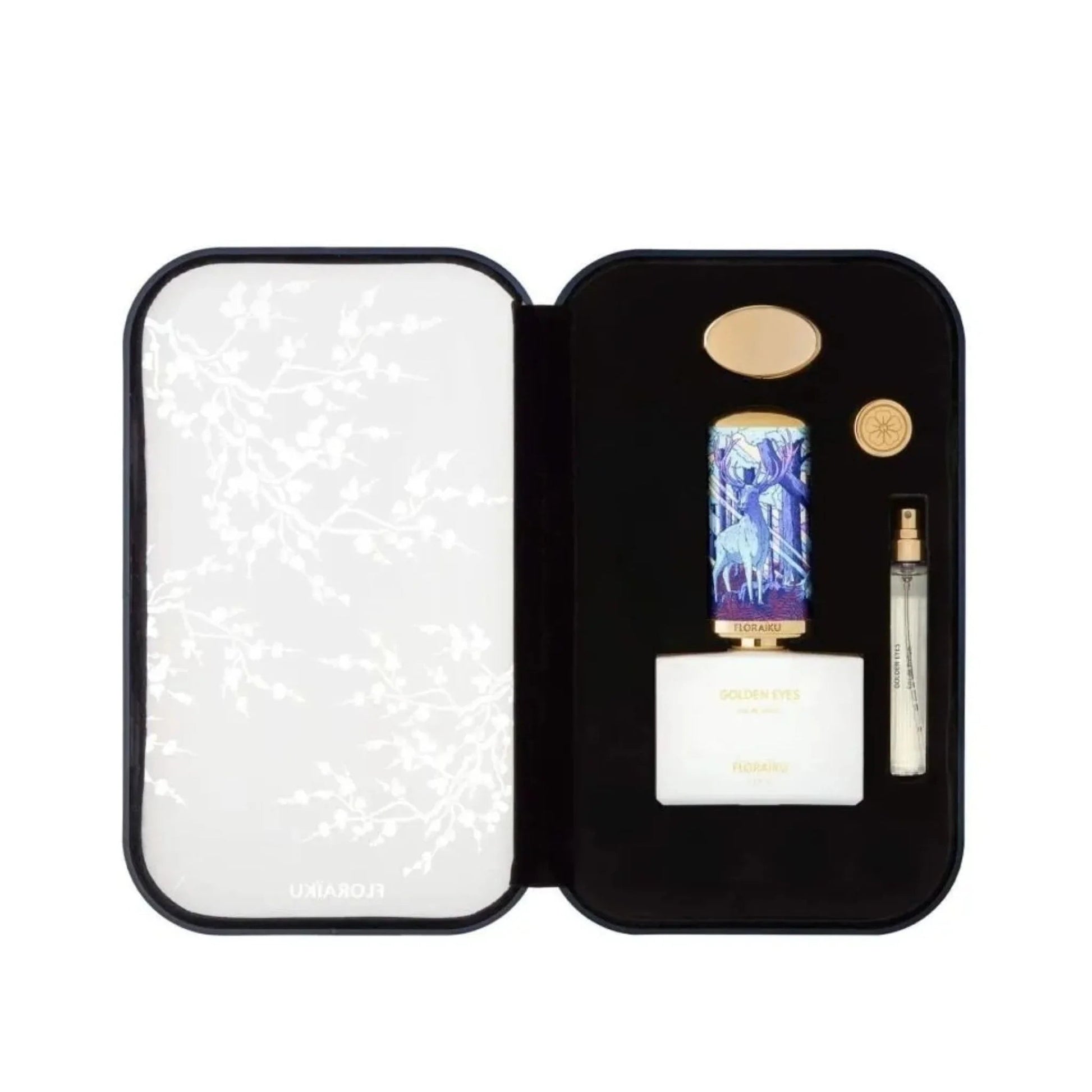 Floraiku Golden Eyes Eau de Parfum perfume bottle