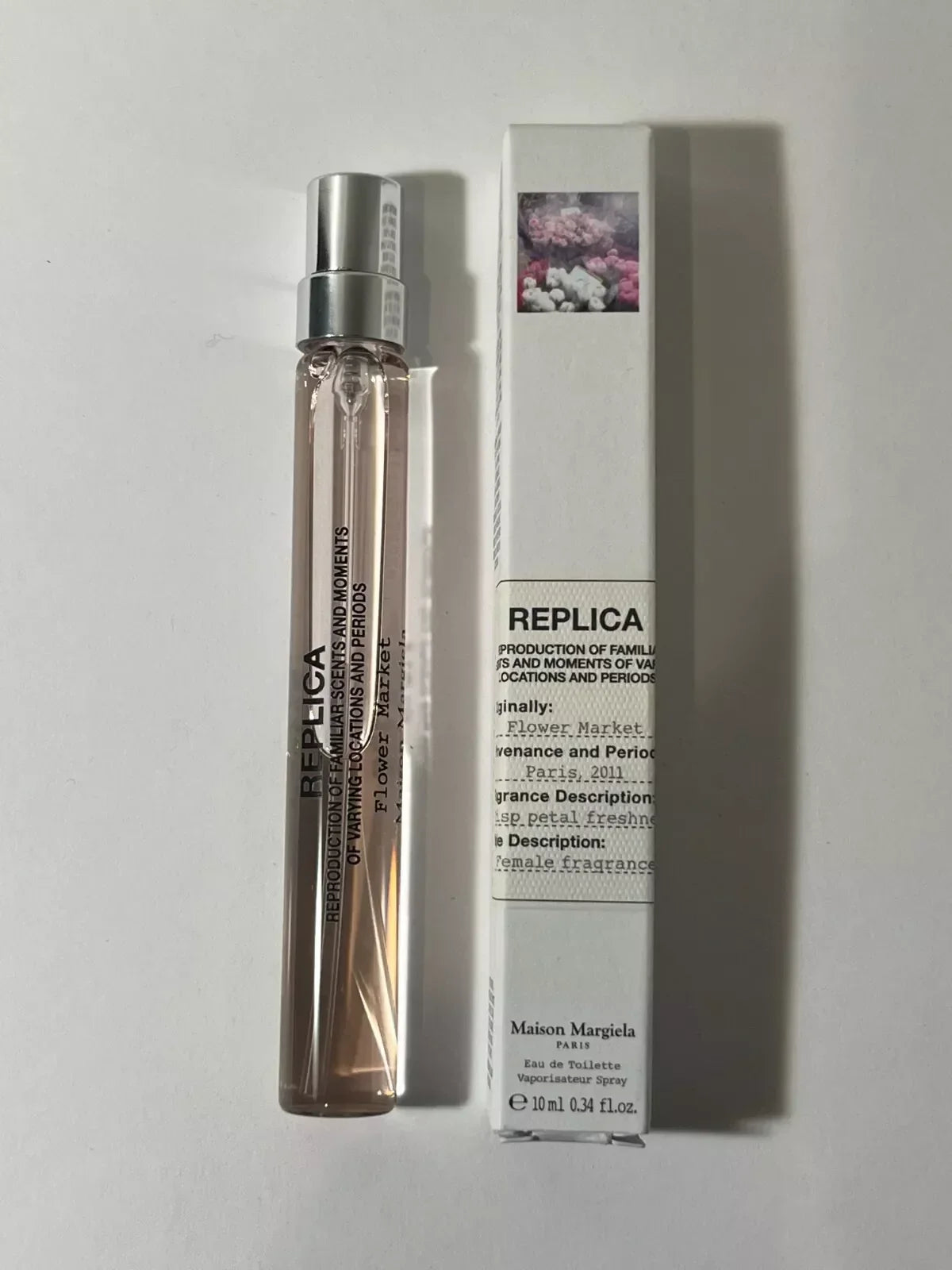 Maison Margiela Replica Flower Market Eau de Toilette carton and packaging