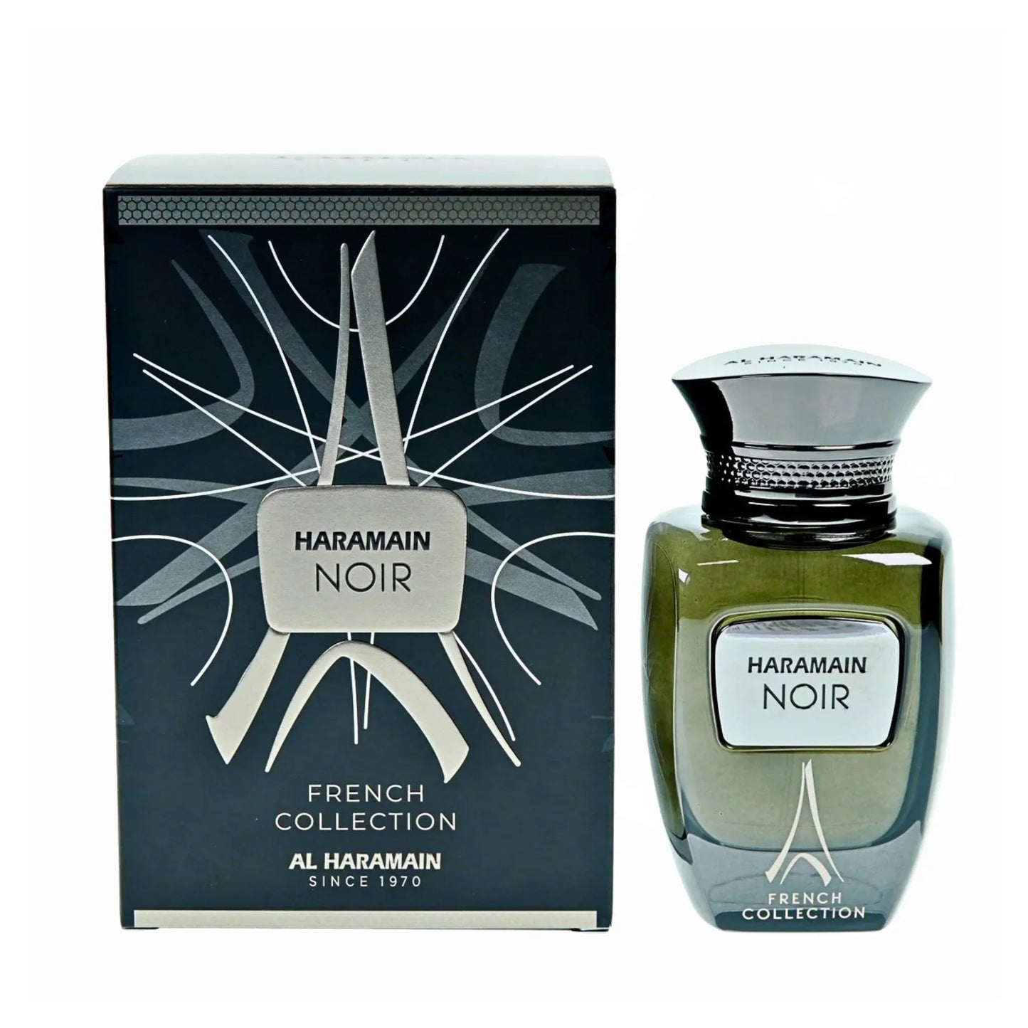 Al Haramain Noir French Collection Eau de Parfum perfume bottle