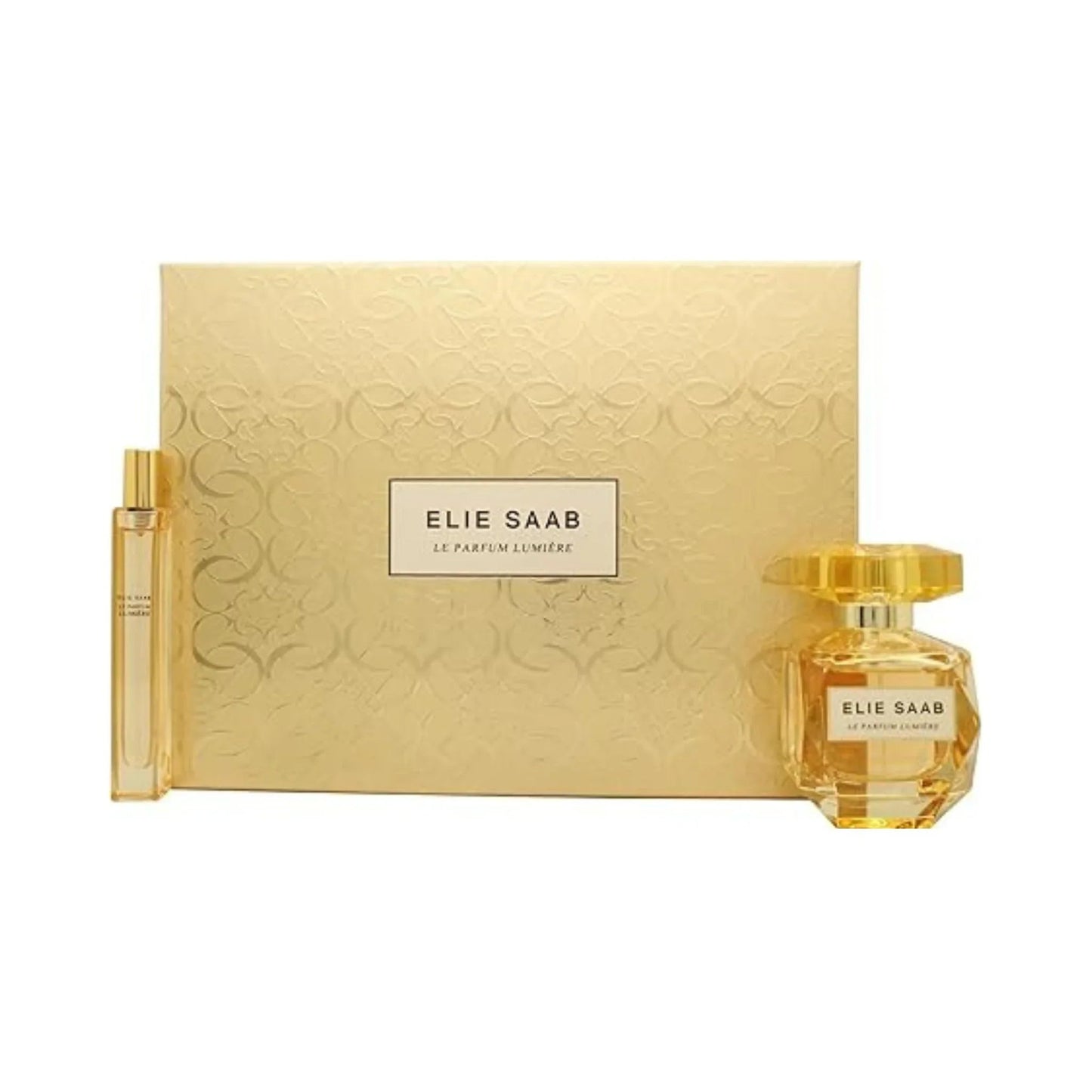 Elie Saab Le Lumiere Eau de Parfum carton and packaging