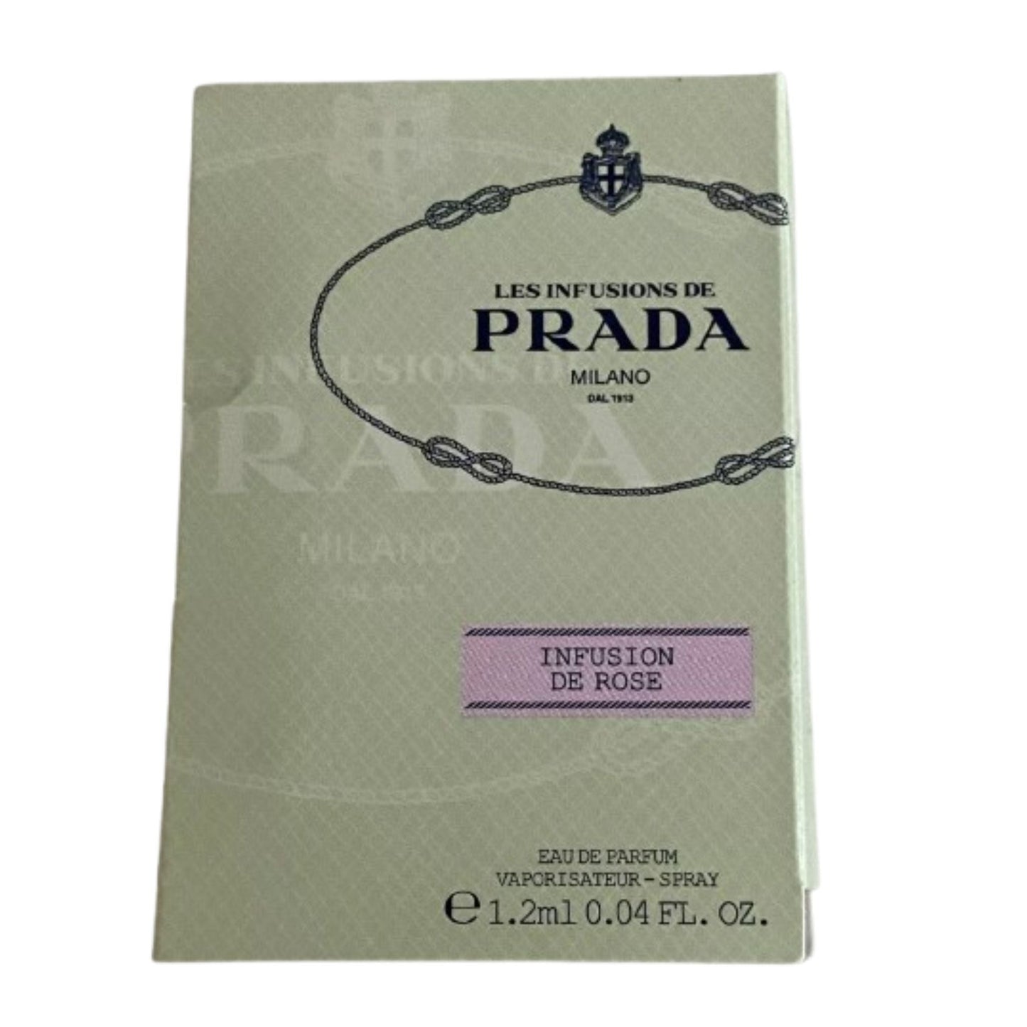 Prada Infusion De Rose Les Infusions Eau de Parfum bottle and box