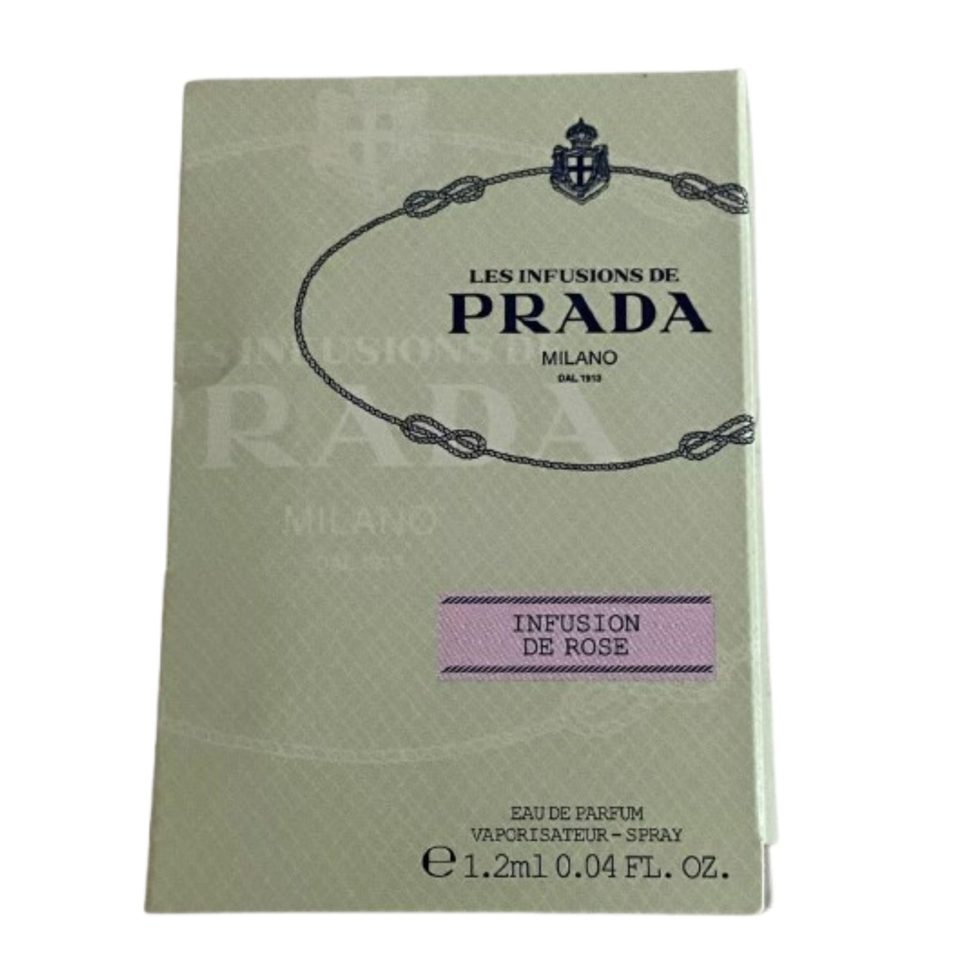Prada Infusion De Rose Les Infusions Eau de Parfum bottle and box
