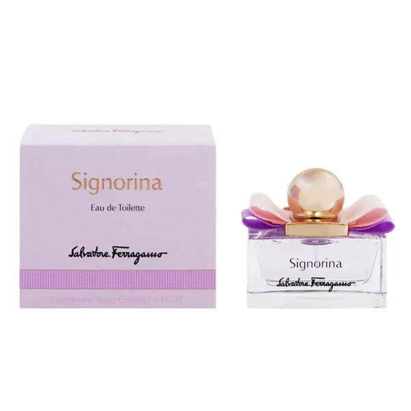 Salvatore Ferragamo Signorina Eau de Toilette packaging box