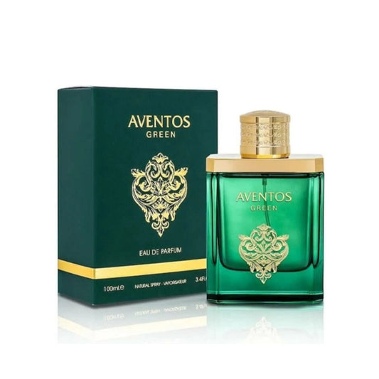 Fragrance World Aventos Green Eau de Parfum perfume bottle