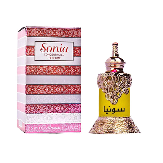 Rasasi Sonia Perfume Oil perfume bottle