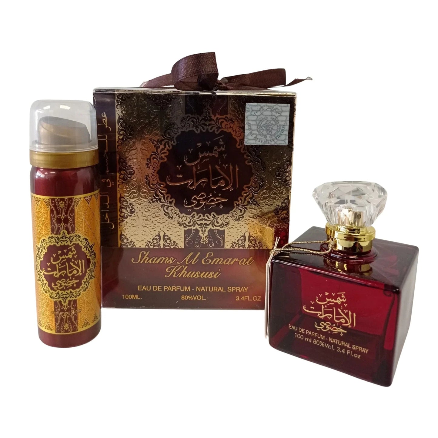 Ard Al Zaafaran Shams Al Emarat Khususi Eau de Parfum perfume bottle