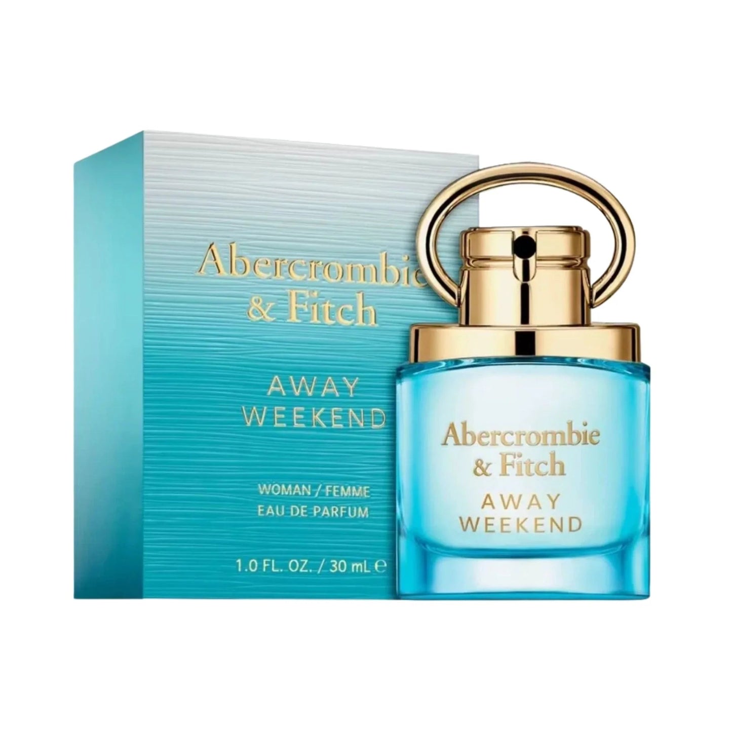 Abercrombie & Fitch Away Weekend Eau de Parfum bottle and box