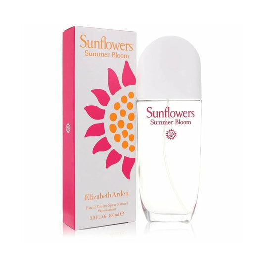 Elizabeth Arden Sunflowers Summer Bloom Eau de Toilette perfume bottle
