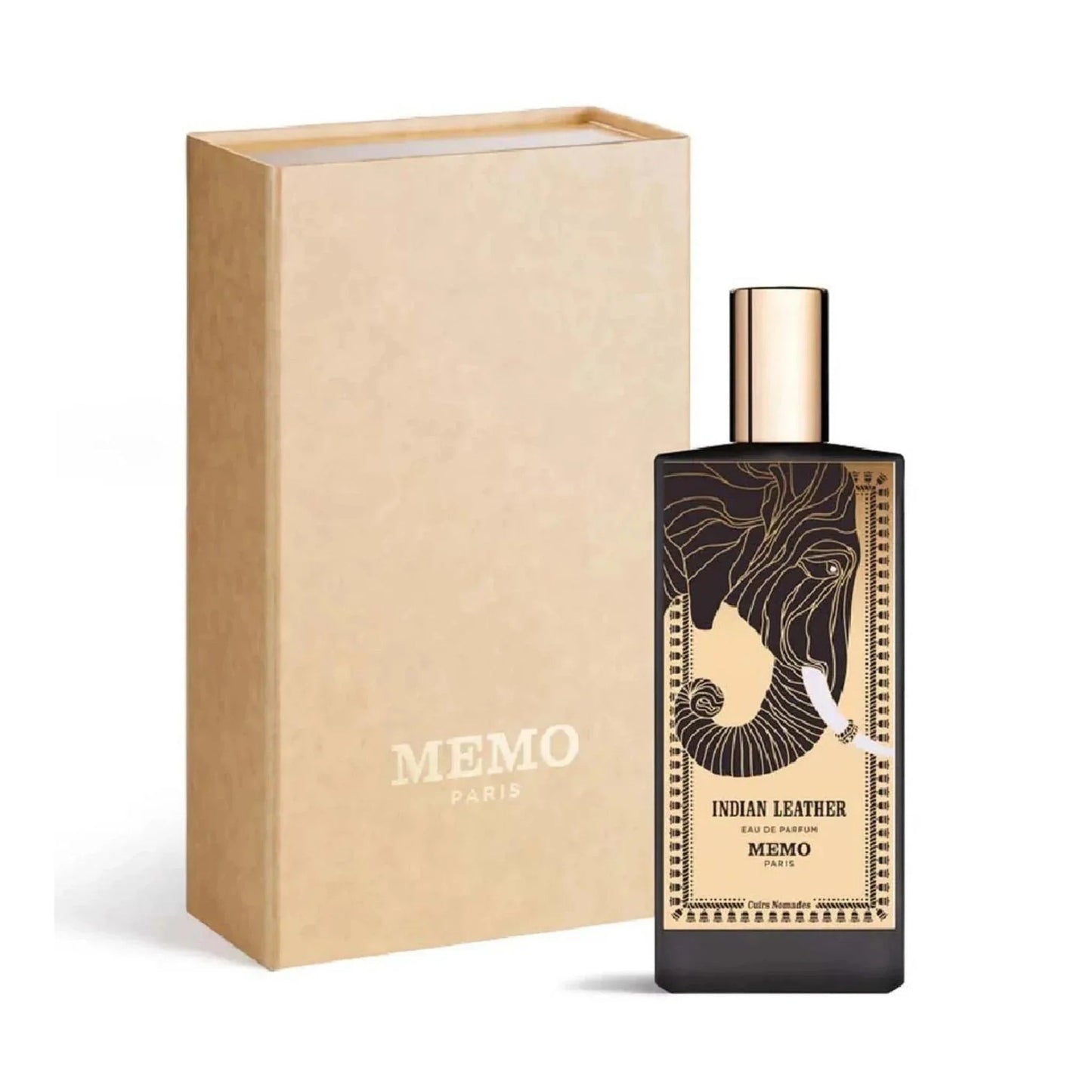 Memo Paris Indian Leather Cuirs Nomades Eau de Parfum perfume bottle