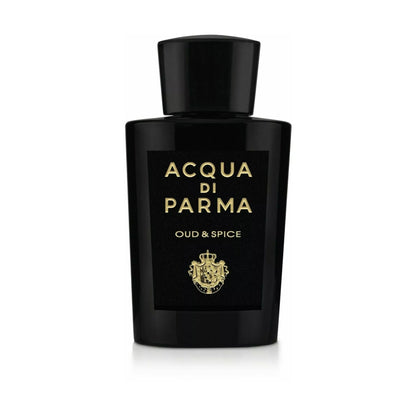 Acqua Di Parma Oud & Spice Eau de Parfum bottle close-up detail