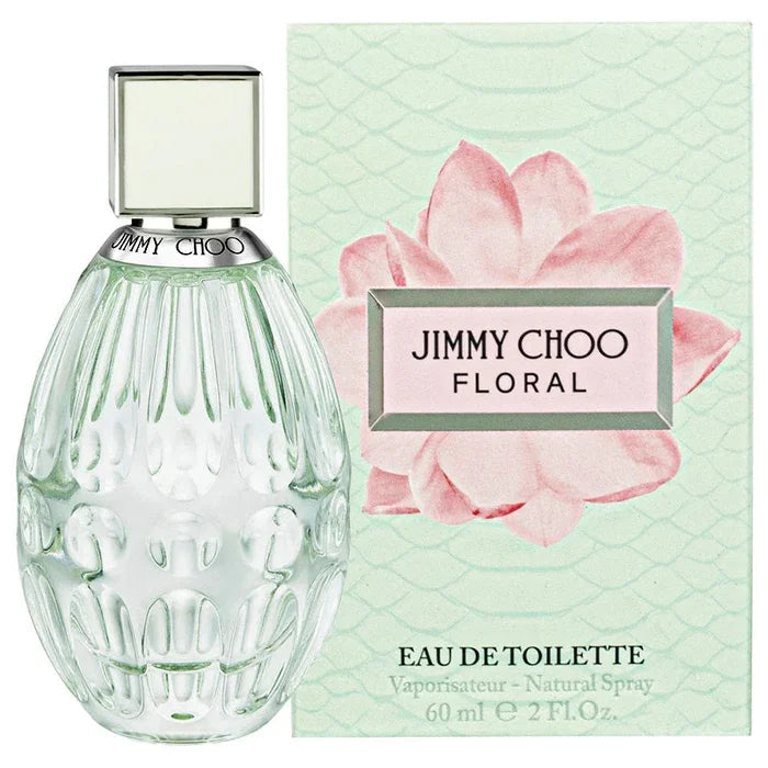 Jimmy Choo Floral Eau de Toilette carton and packaging