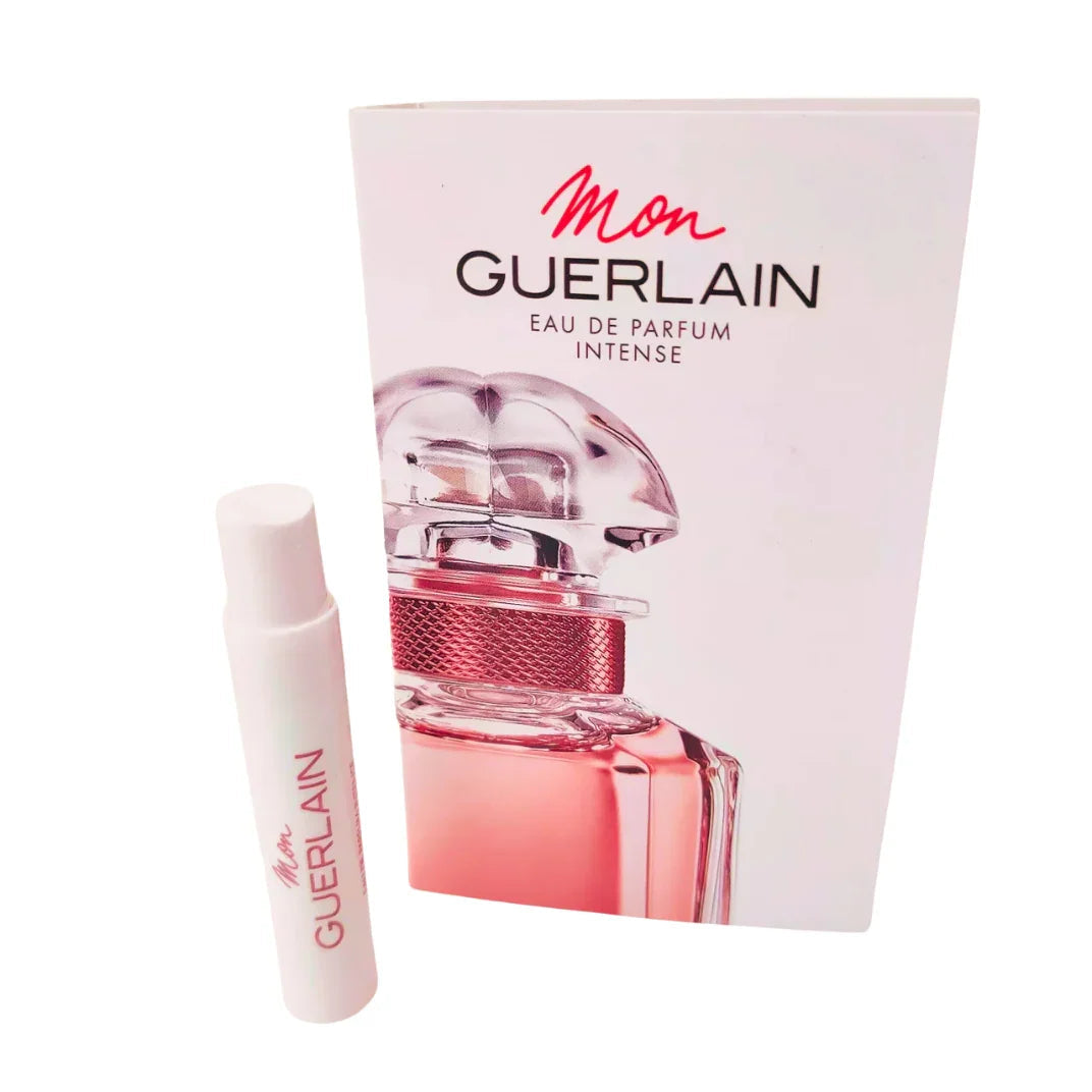 Guerlain Mon Guerlain Intense Eau de Parfum bottle close-up detail