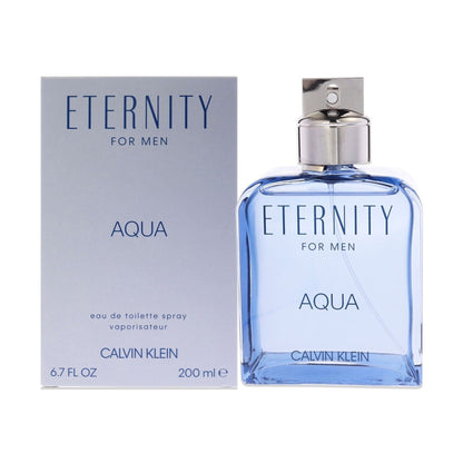 Calvin Klein Eternity Aqua Eau de Toilette bottle close-up detail