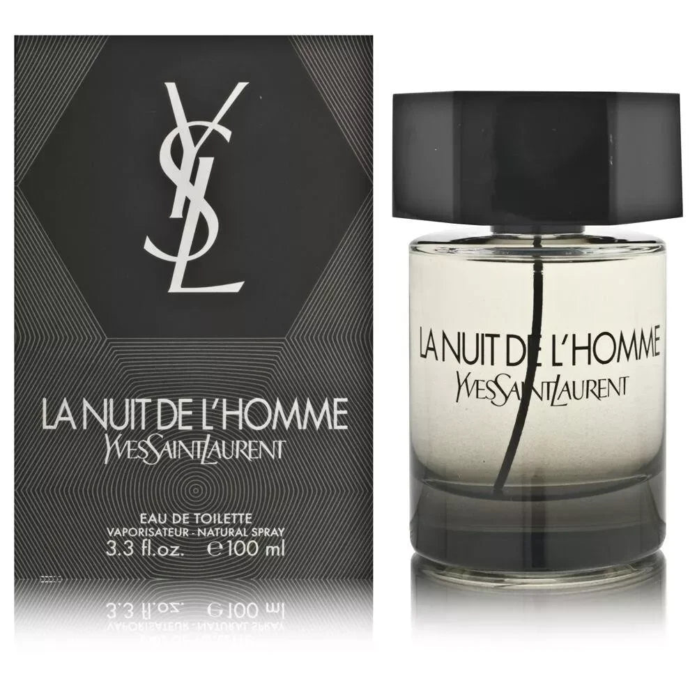 Yves Saint Laurent La Nuit De L'Homme Eau de Toilette packaging box
