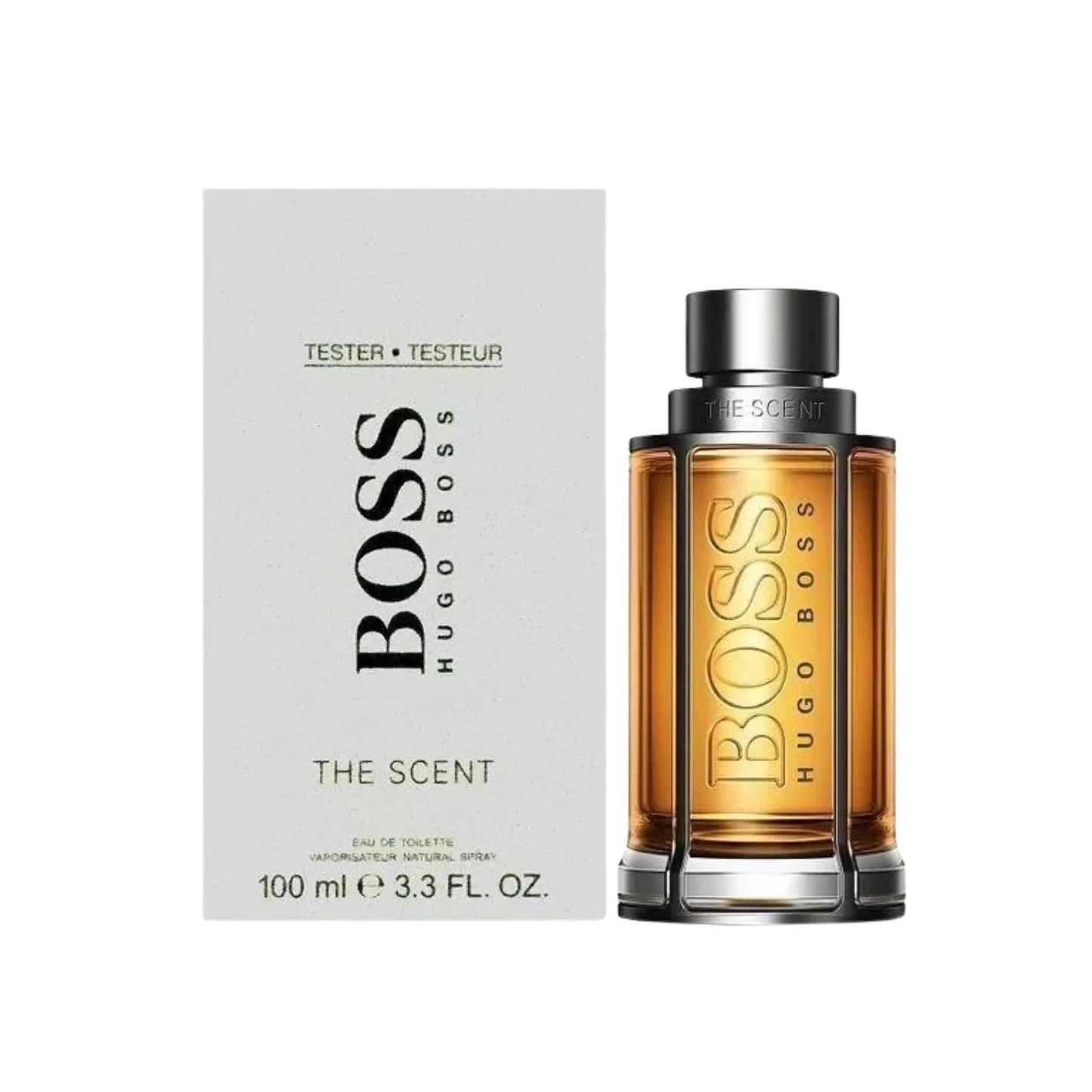 Hugo Boss Boss The Scent Eau de Toilette bottle close-up detail